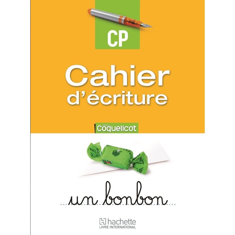 Coquelicot CP – Cahier d’Écriture.