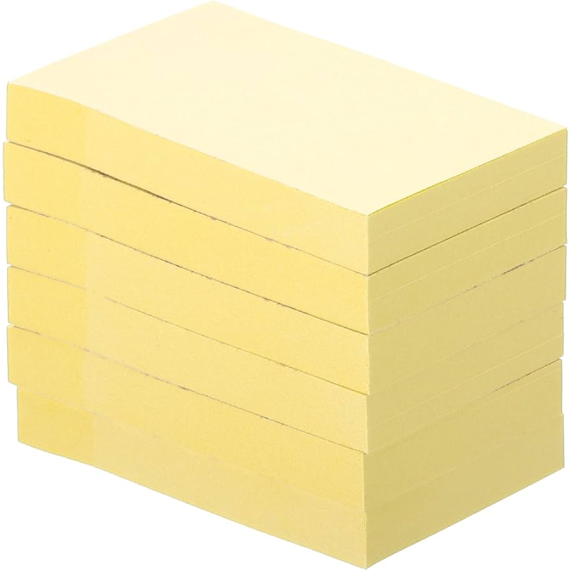 Stick Note 38x50 mm – Jaune Clair – Réf. 565301.