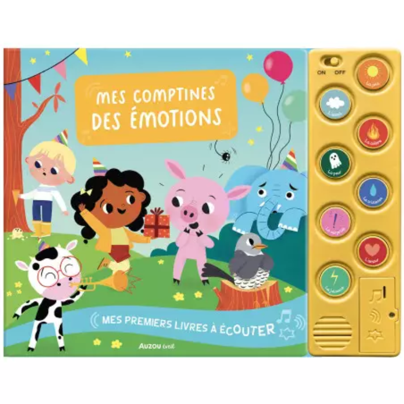 Mes Premiers Livres à Écouter – Mes Comptines des Émotions.