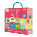 Coffret Livre Et Puzzle Apprends Tes Premiers Mots.