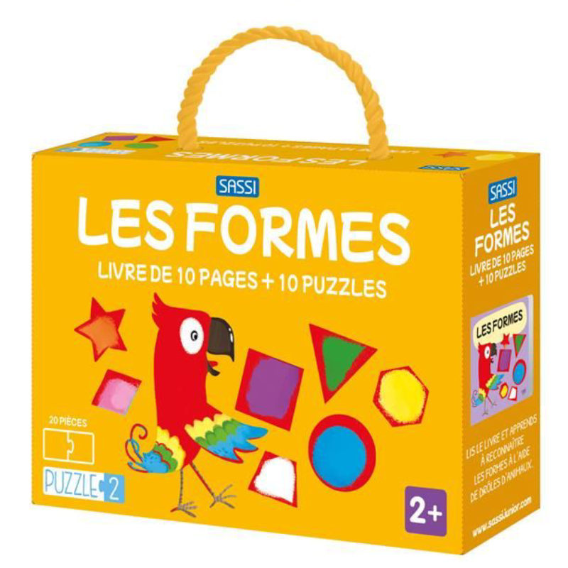 Coffret Puzzle 2 Les Formes 20pcs.