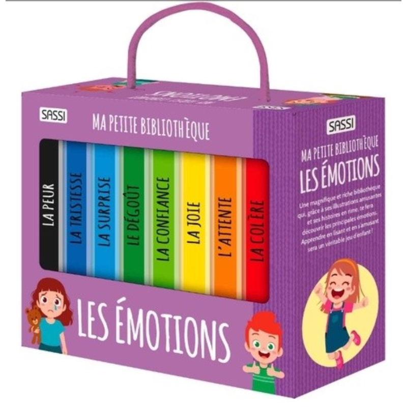 Coffret Ma Petite Bibliothèque - Les émotions.