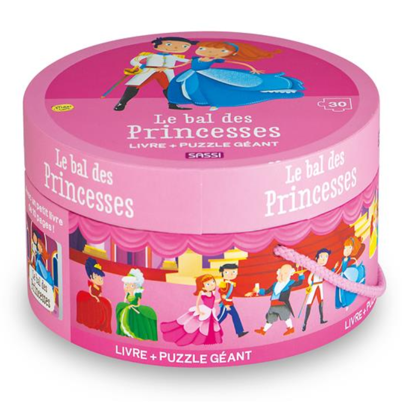 Puzzle Rond – Le Bal des Princesses.