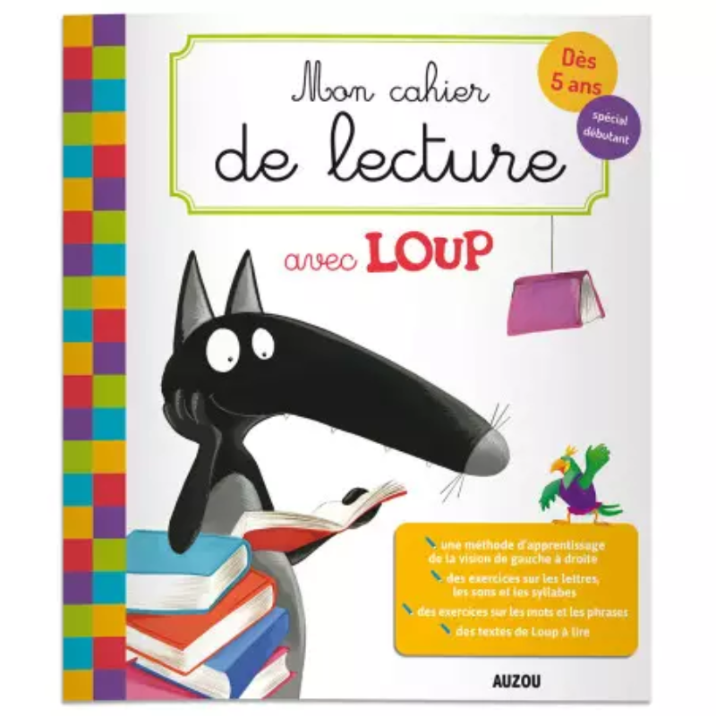 Mon Cahier de Lecture avec Loup.