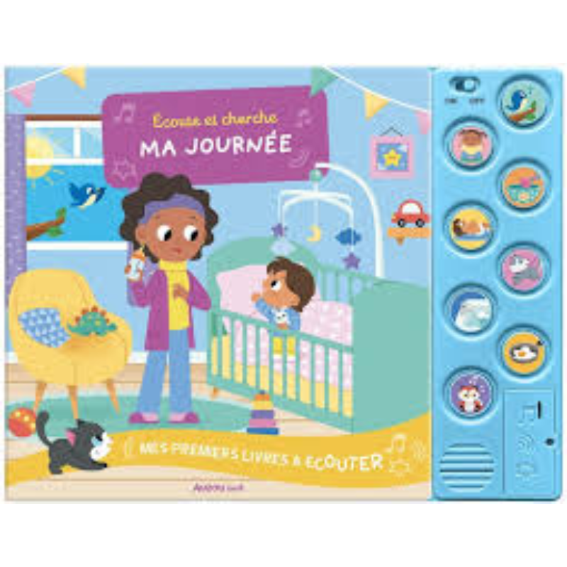 Mes Premiers Livres à Écouter – Écoute et Cherche Ma Journée.