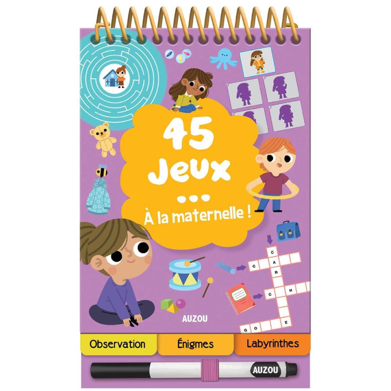 45 Jeux à la Maternelle.