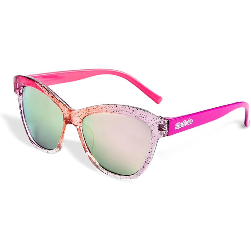 Martinelia – Lunettes Soleil Rose Pailleté.