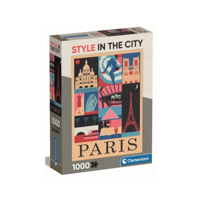 Puzzle 1000 Pièces – Le Style en Ville (Paris).