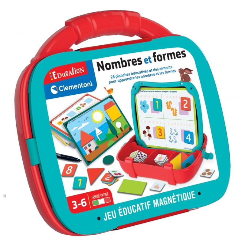 Mallette Chiffres & Formes Magnétiques.