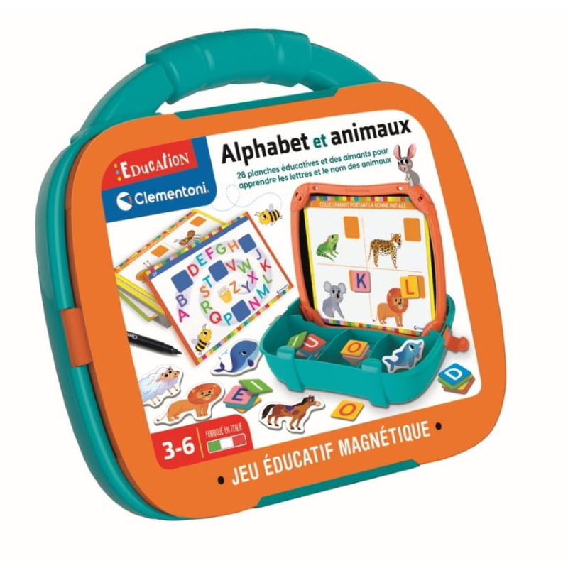Mallette Lettres & Animaux Magnétiques.