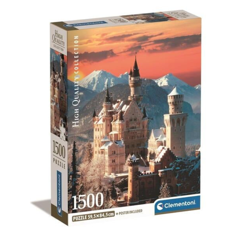 Puzzle 1500 Pièces - Château de Neuschwanstein.