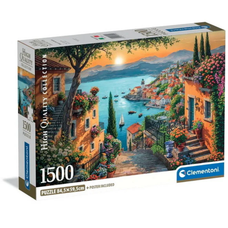 Puzzle 1500 Pièces - À Quelques Pas du Port.