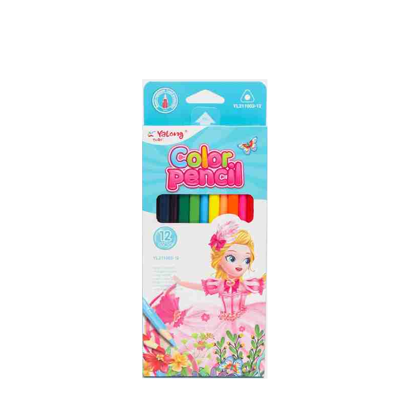 Crayons de Couleur Yalong Duo - Boîte de 24.