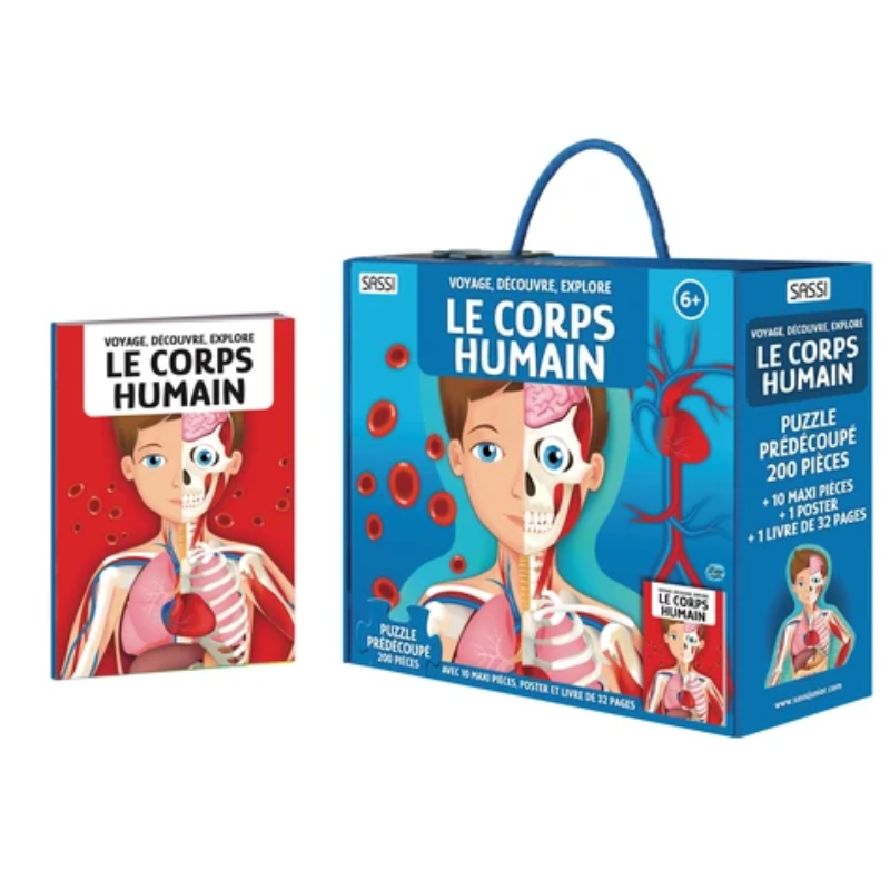 Livre Éducatif - Le Corps Humain.
