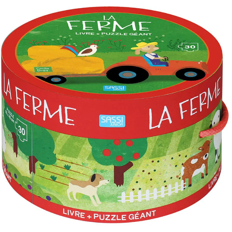 Puzzle Rond - La Ferme.