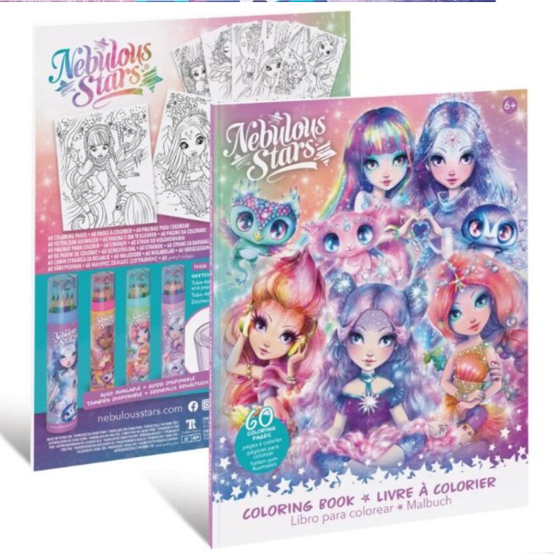 Livre de Coloration - 60 Illustrations.