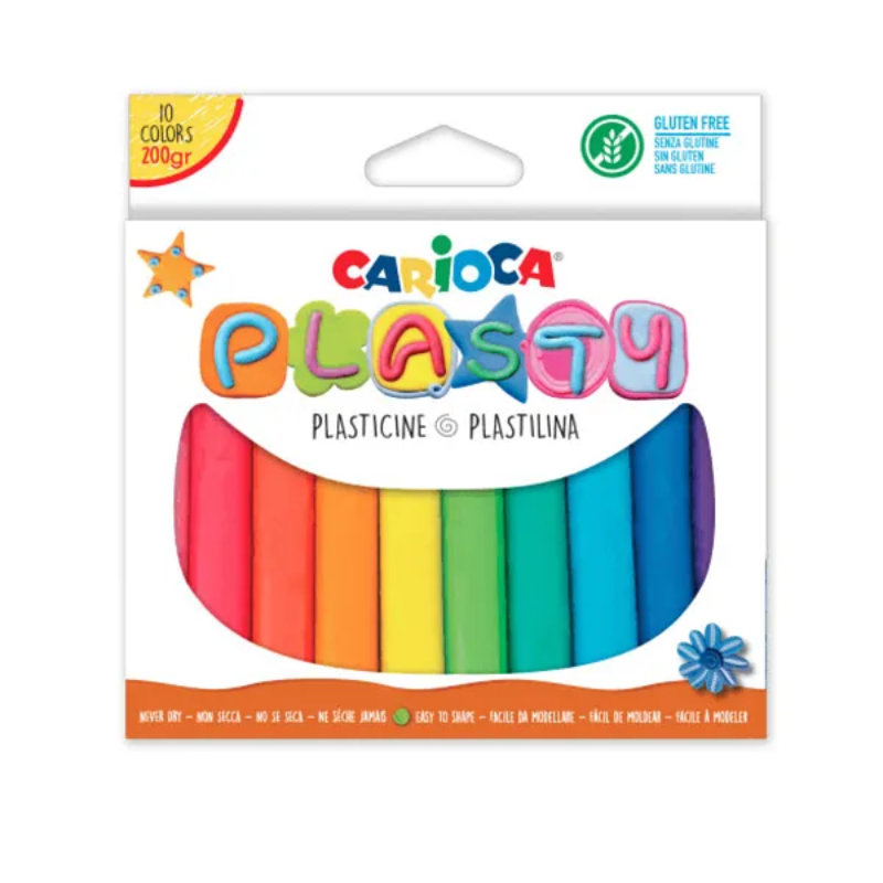 Pâte à Modeler Carioca - Lot de 10.