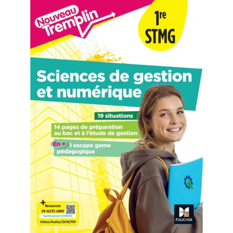 Enjeux & Repères – Économie – 1re STMG | Livre Élève | Éd. 2019.
