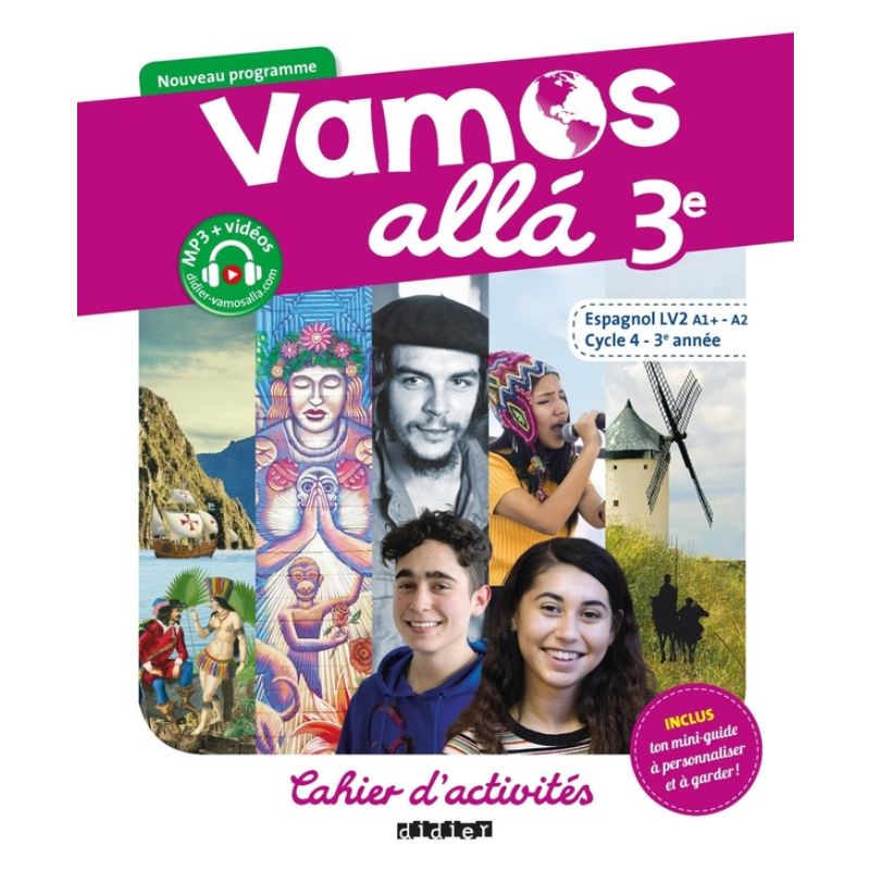 Vamos Alla 3e LV2 Espagnol – Cahier d’Activités.
