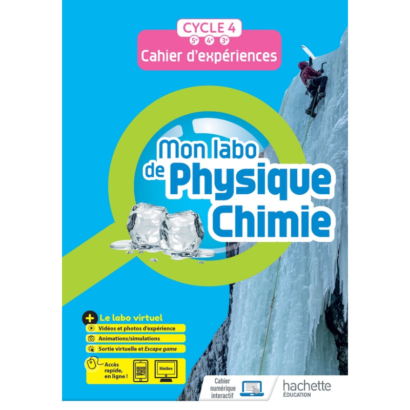 Cahier d’Expériences – Mon Labo de Physique-Chimie Cycle 4.