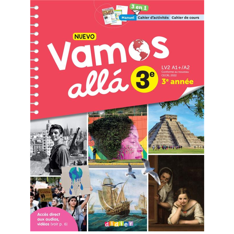 Nuevo Vamos Allá Espagnol 3e - Manuel-Cahier élève (2024).