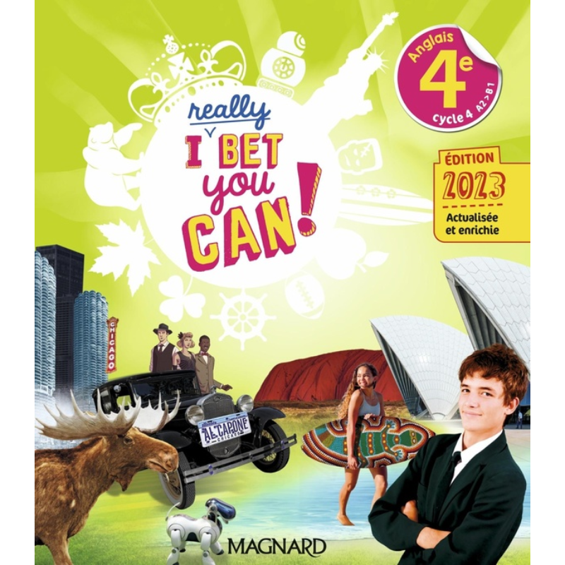 I Really Bet You Can! Anglais 4e - Manuel élève (2023).