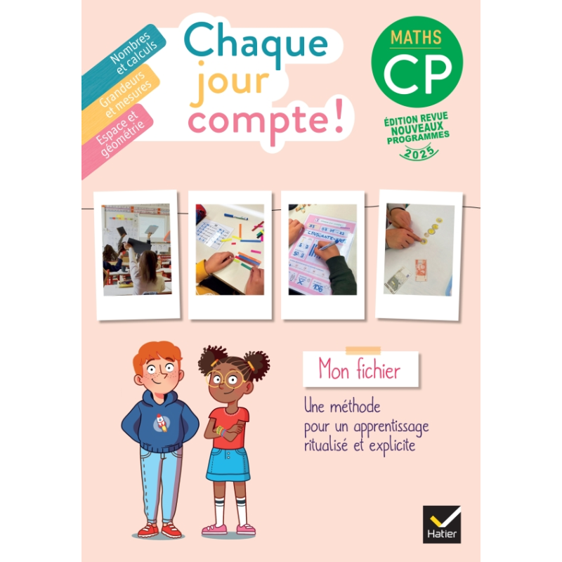 Chaque Jour Compte - Maths CP - Fichier élève (2025).