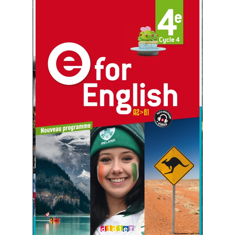 E For English 4ème Cycle 4 - Didier.