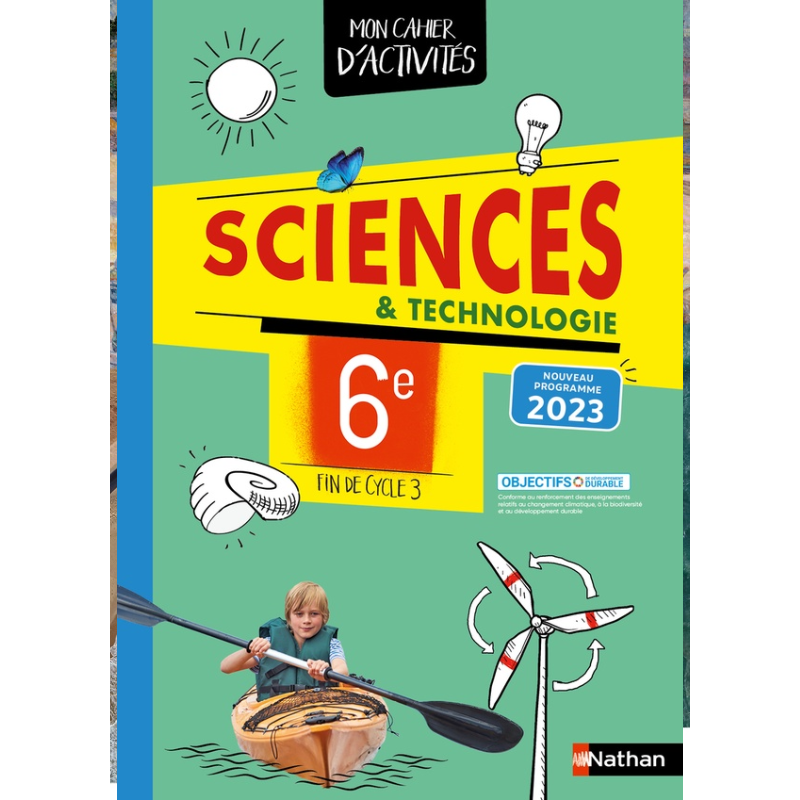 Sciences 6ème - Manuel Actualisé (Édition 2023).