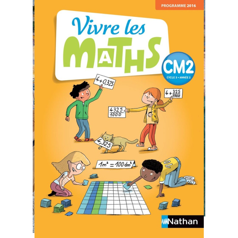 Vivre les Maths CM2 - Fichier Élève Complet (Édition 2018).