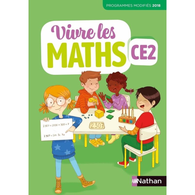 Vivre les Maths CE2 - Fichier Élève (Édition 2019).