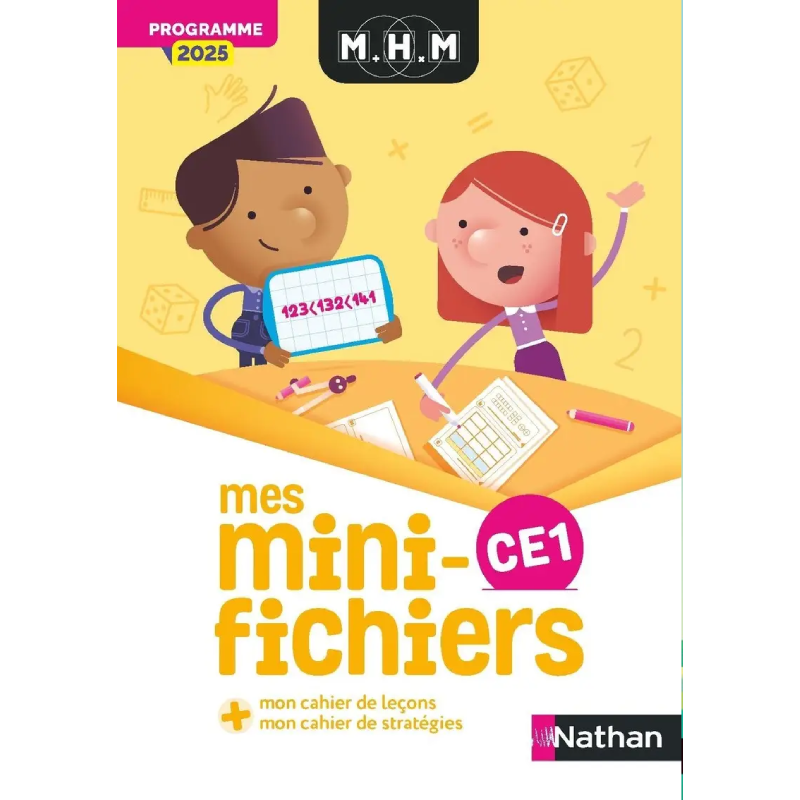 Mathématiques CE1 - MHM - Mes Mini-Fichiers - Programme 2025