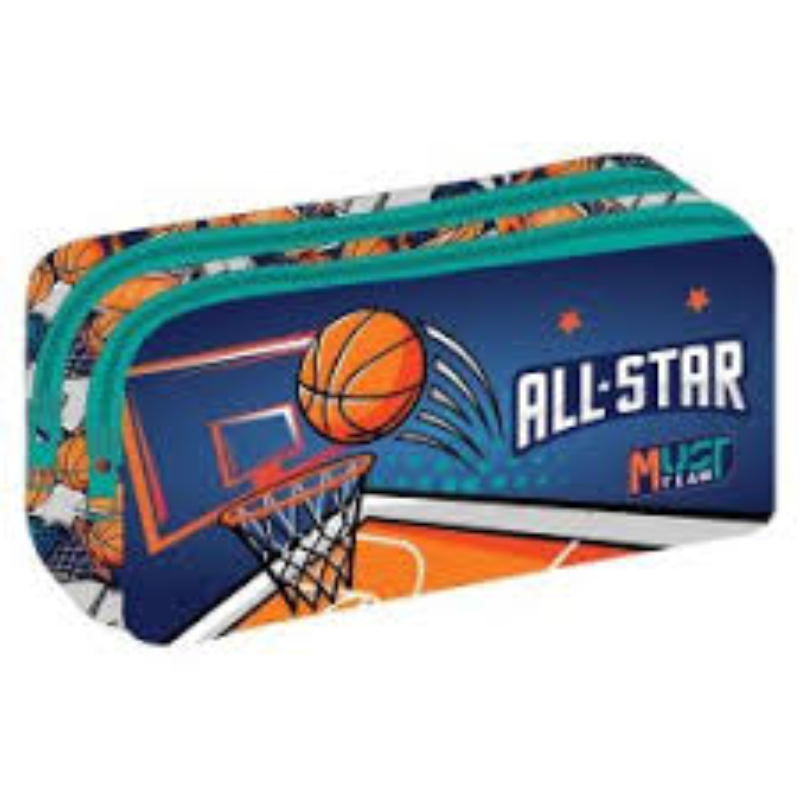 Trousse 2 Poches Must Team "All Star" - Style Sportif.
