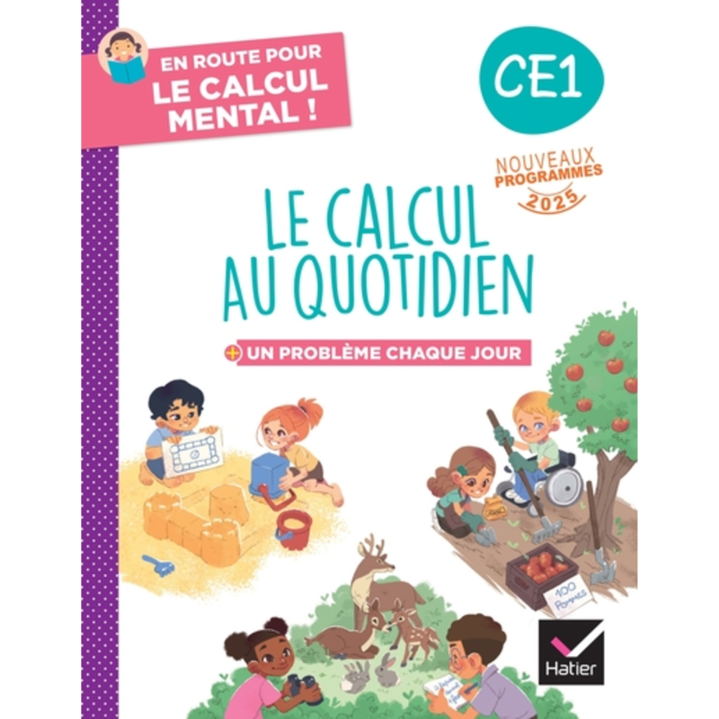 Calcul Mental CE1 "En Route pour le Calcul Mental!" - Entraînement Quotidien Édition 2025.