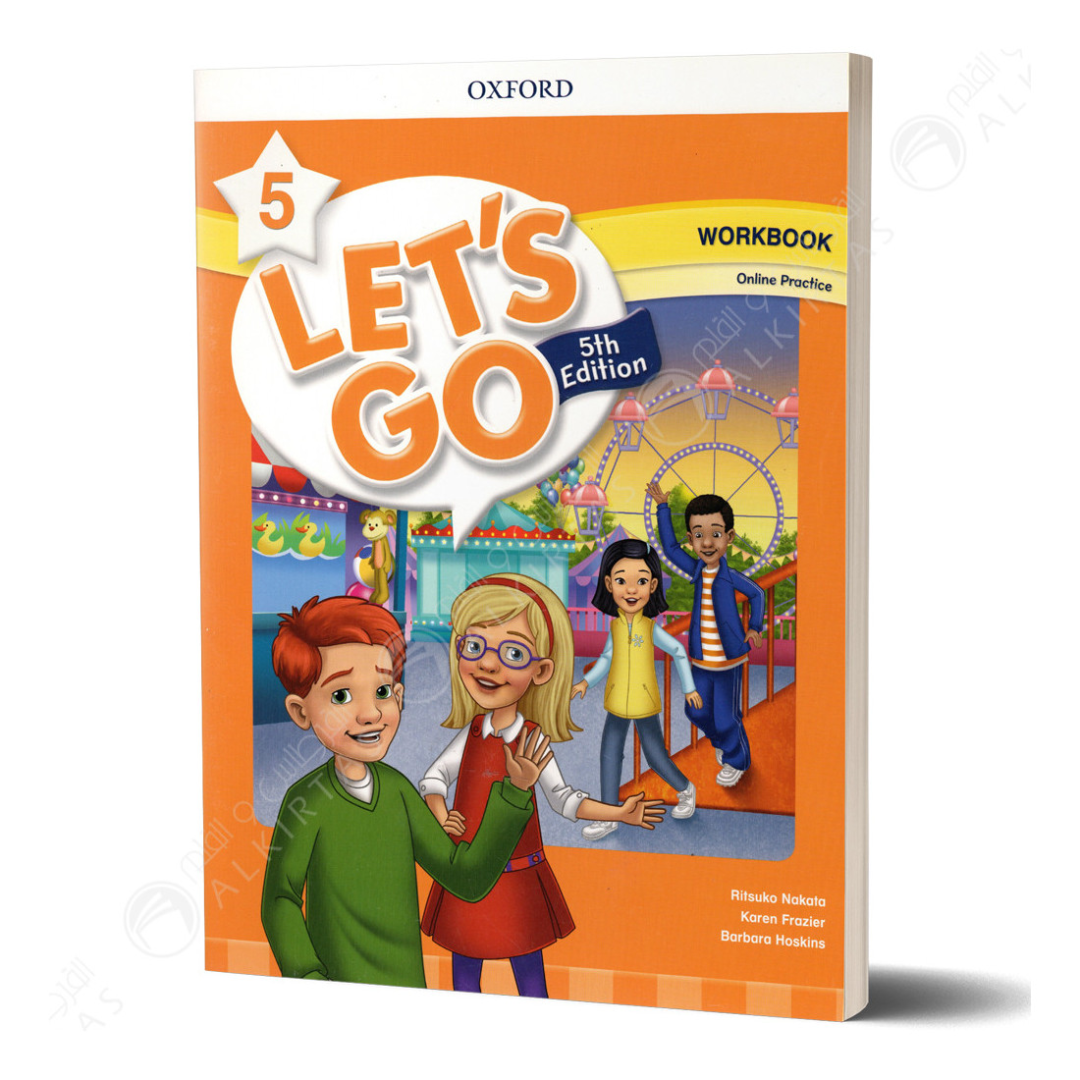 Let's Go 5th Edition Work Book Level 5 with Online Practice.