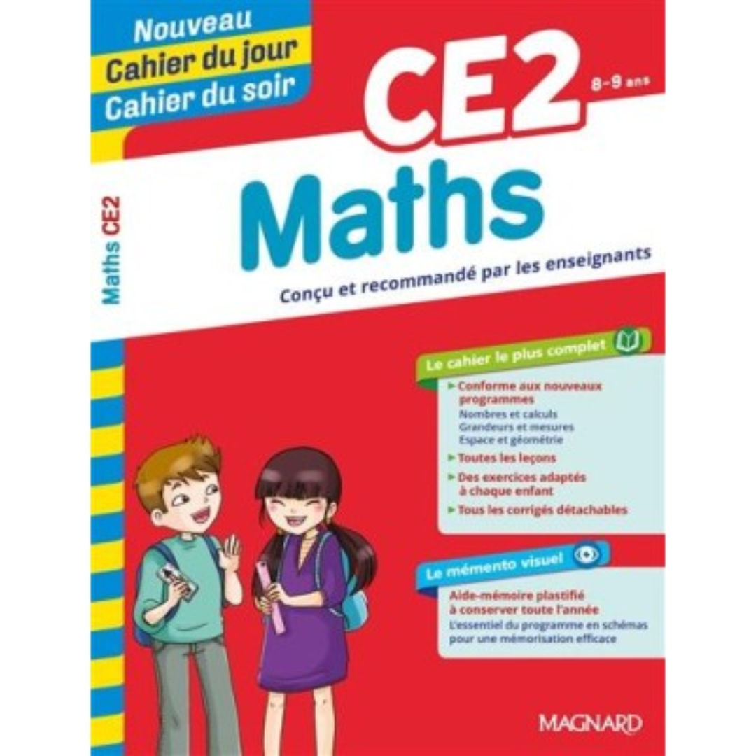 Mathématiques CE2 - Cahier Jour Soir.