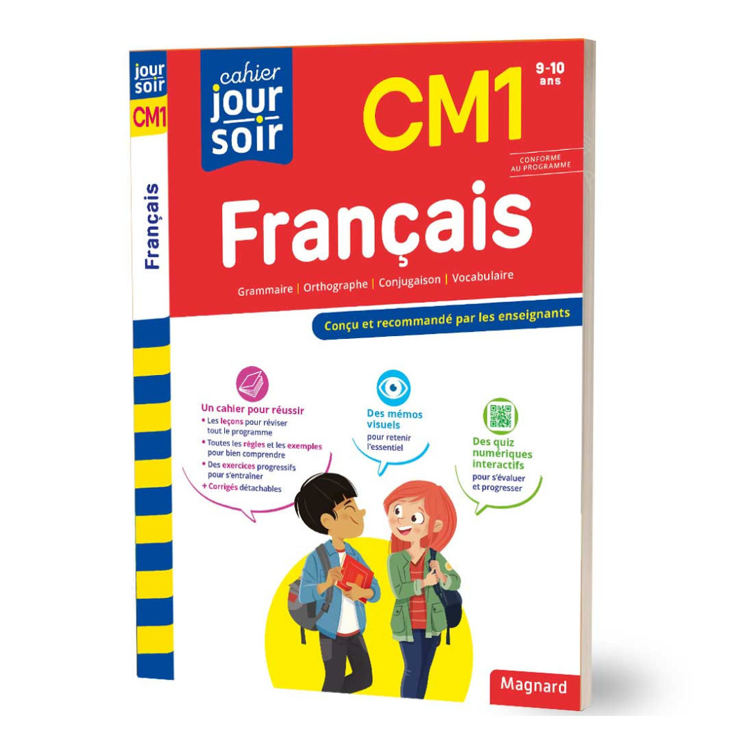 Français CM1 - Cahier Jour Soir.