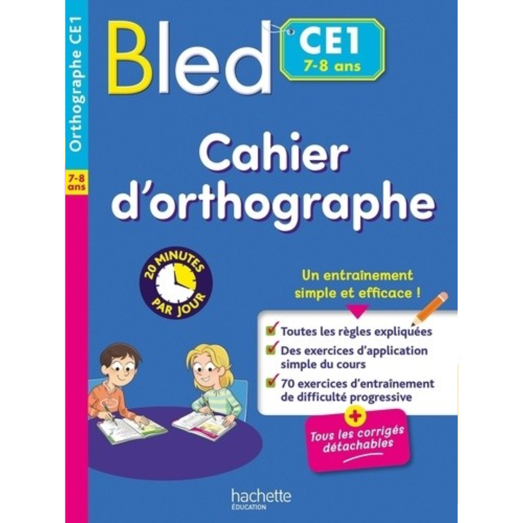 Bled Orthographe CE1 - Cahier d'Initiation.