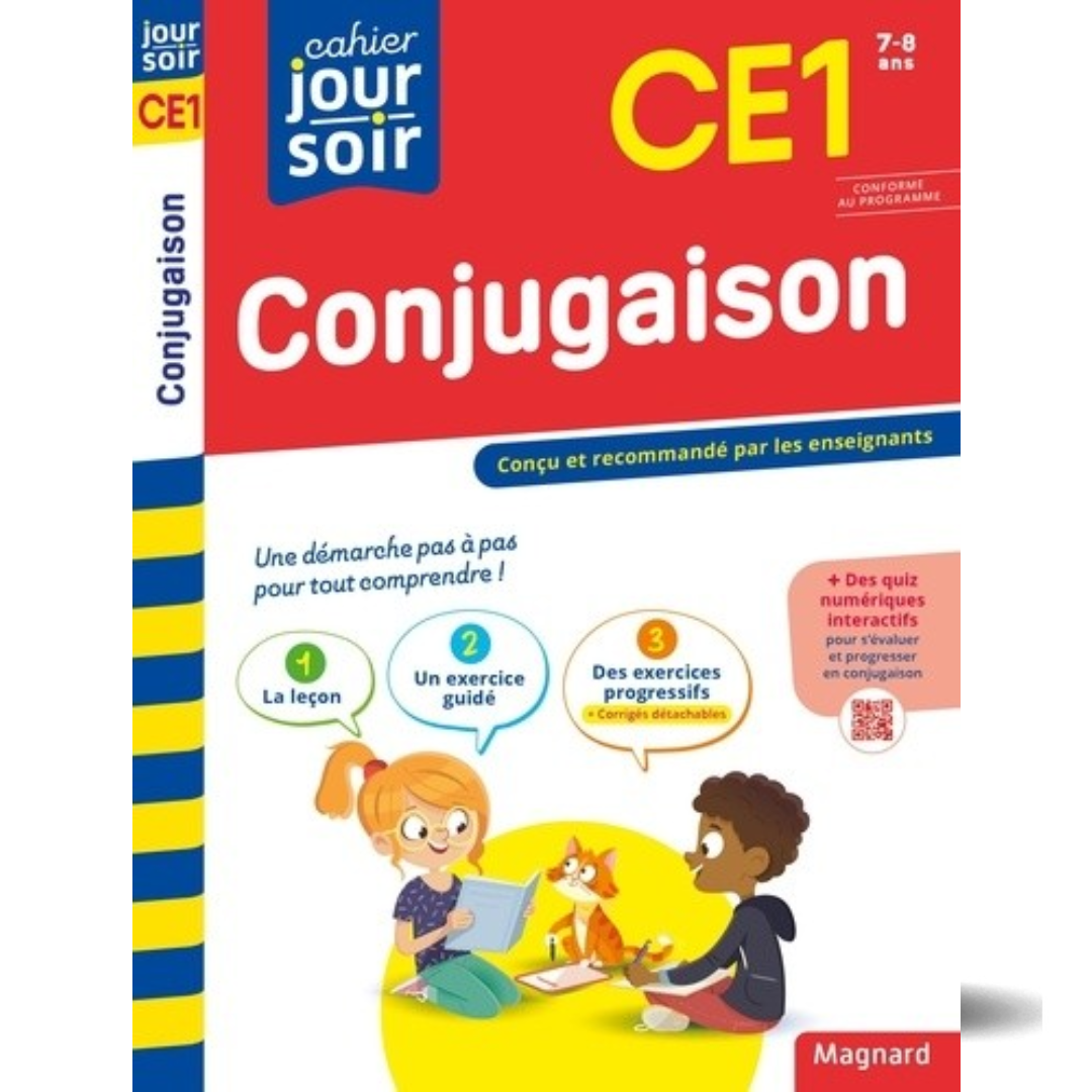 Conjugaison CE1 - Cahier Jour Soir - Approuvé Enseignants.