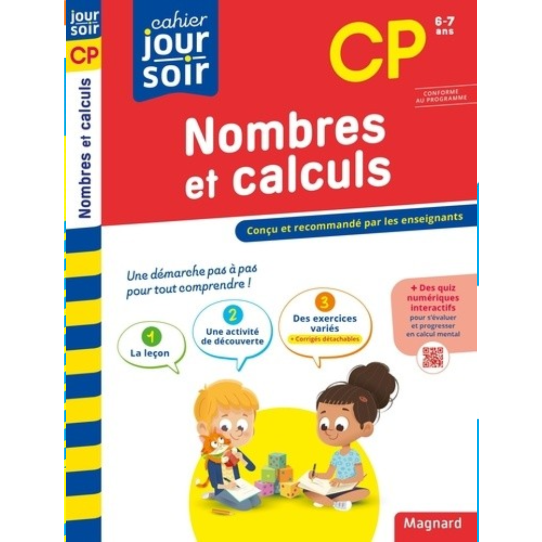 Nombres et Calculs CP - Cahier Jour Soir.