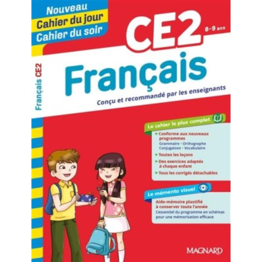 Français CE2 - Cahier Jour Soir - Consolidation.