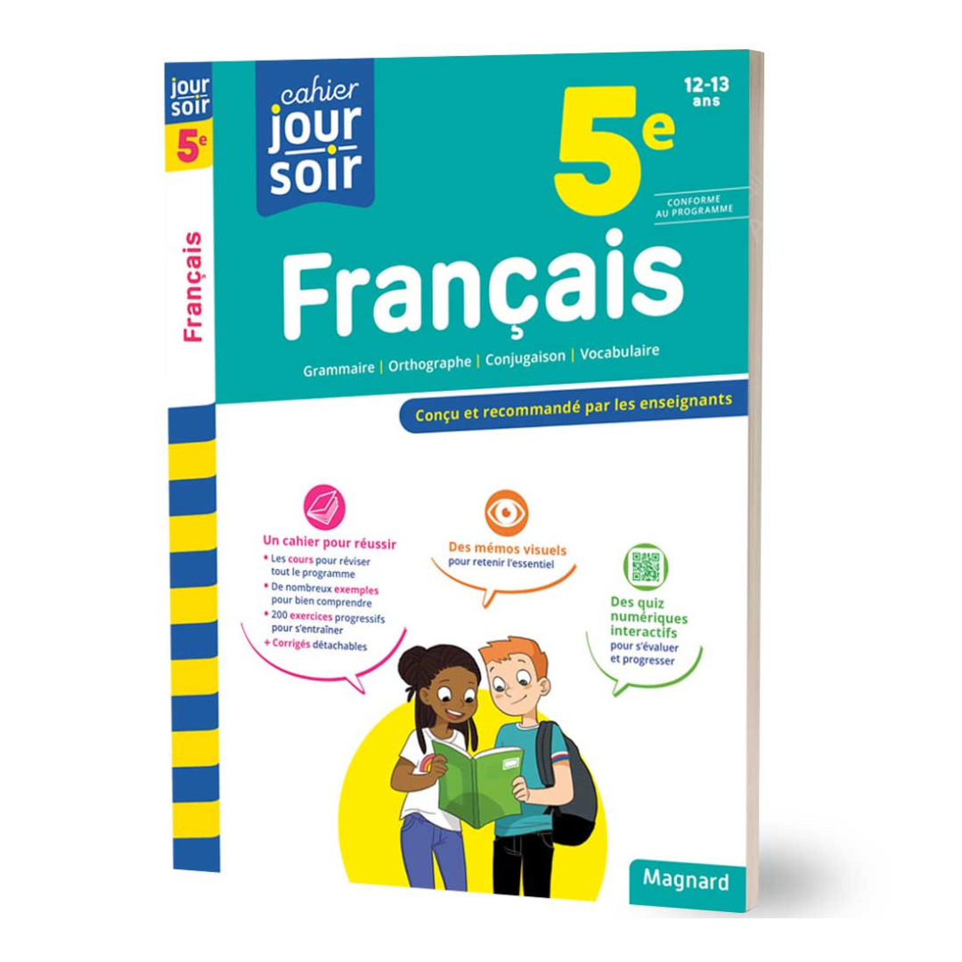 Français 5ème - Cahier Jour Soir - Collège.