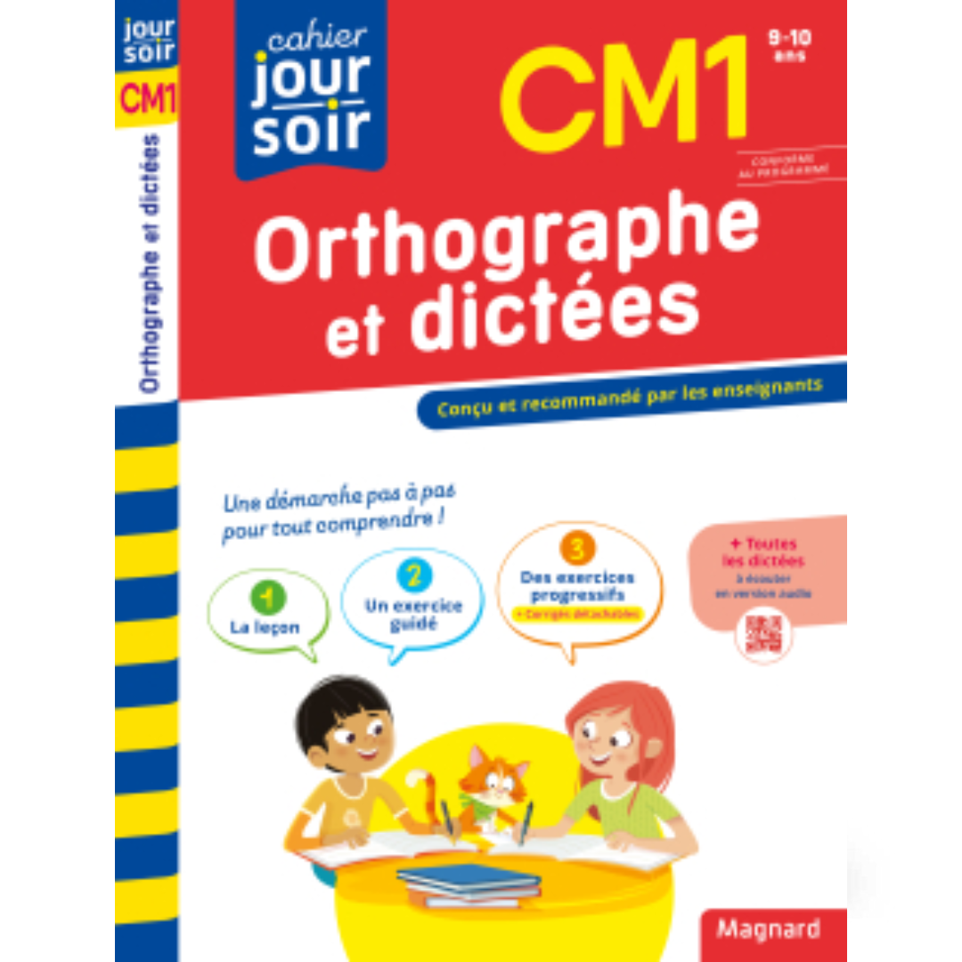 Conjugaison CM1 - Cahier Jour Soir Recommandé.
