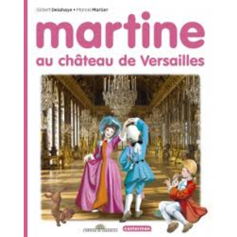 Martine au Château de Versailles.