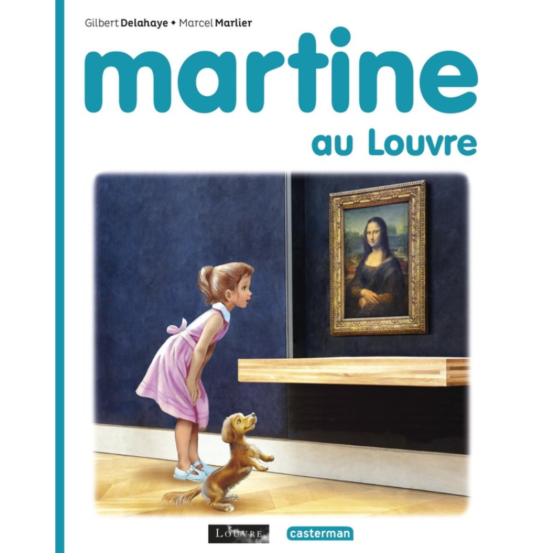 Martine au Louvre.
