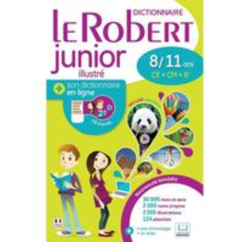 Dictionnaire Robert Junior + Clé d'accès numérique.