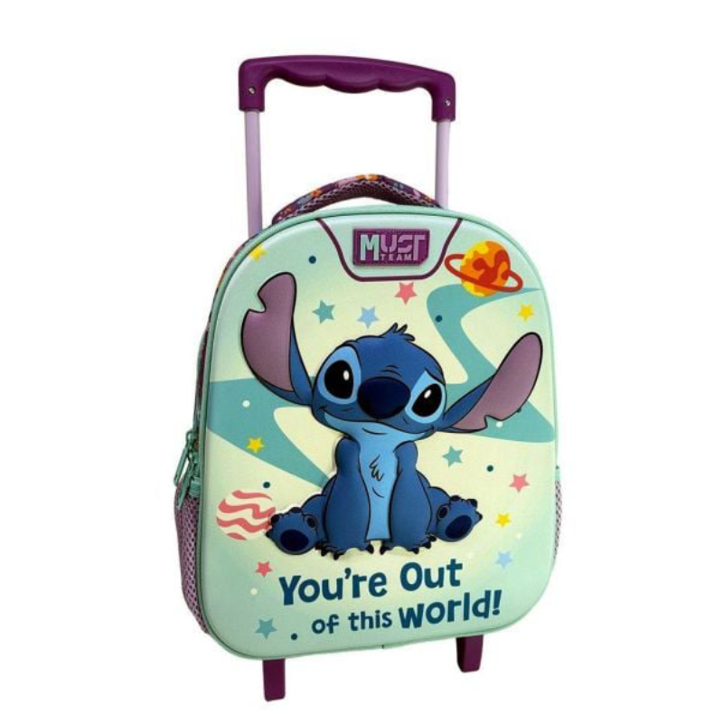 Sac à Dos Enfant Trolley Must Team Disney Stitch.