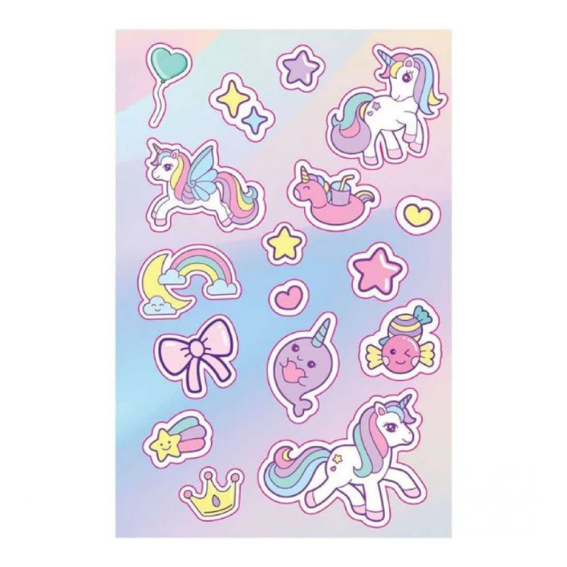 NoteBook Avec Accessoires, Unicorn - Must.