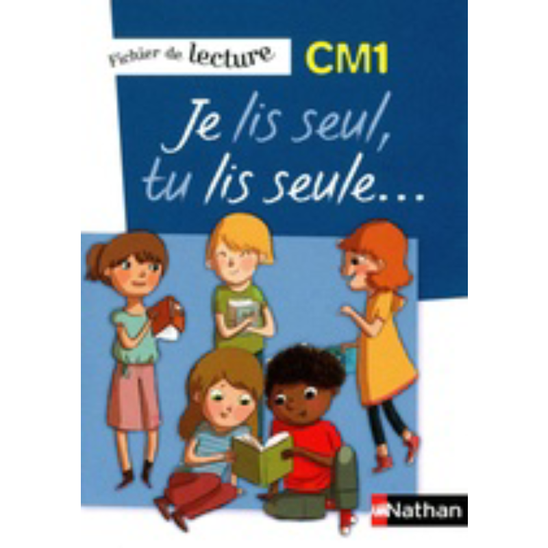 Fichier de lecture – Je lis seul, tu lis seule.
