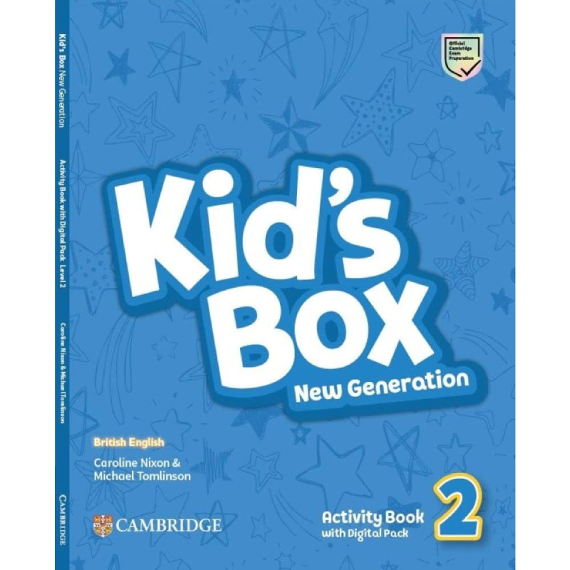 Kid’s Box New Generation Level 2 – Activity Book with Digital Pack.